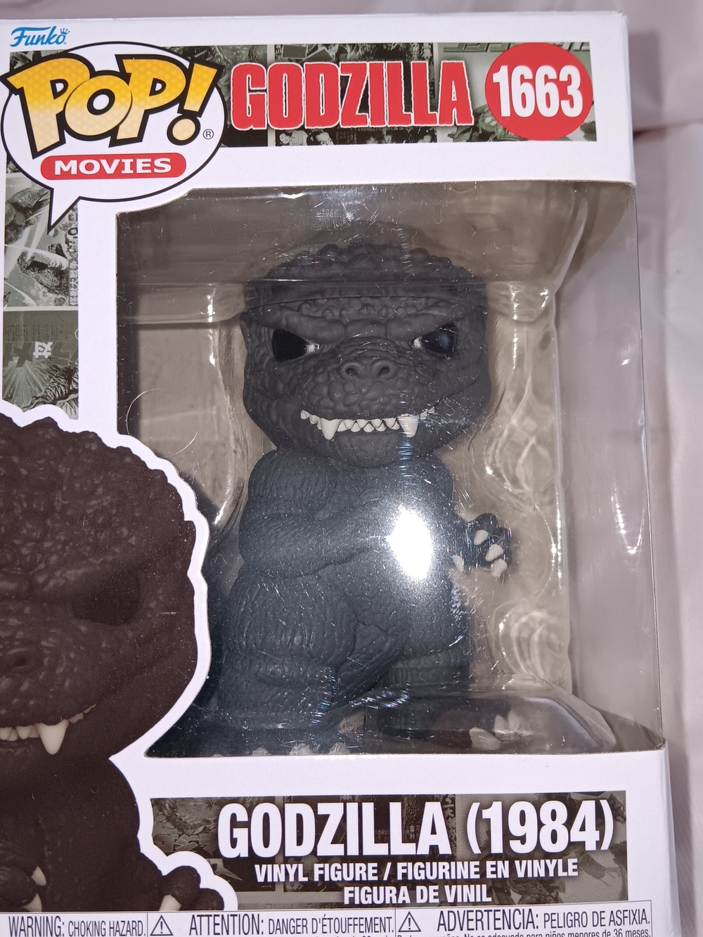 Funko Pop! Movies: Godzilla 70th Anniversary - Godzilla 1984 #1663 Open Box